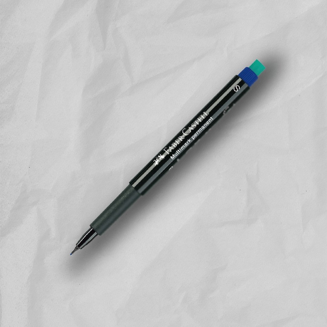 Faber-Castell 0.4M/M全能油性擦擦笔S/蓝-10支l盒(原厂正货) - 其他 - 其他材质 蓝色