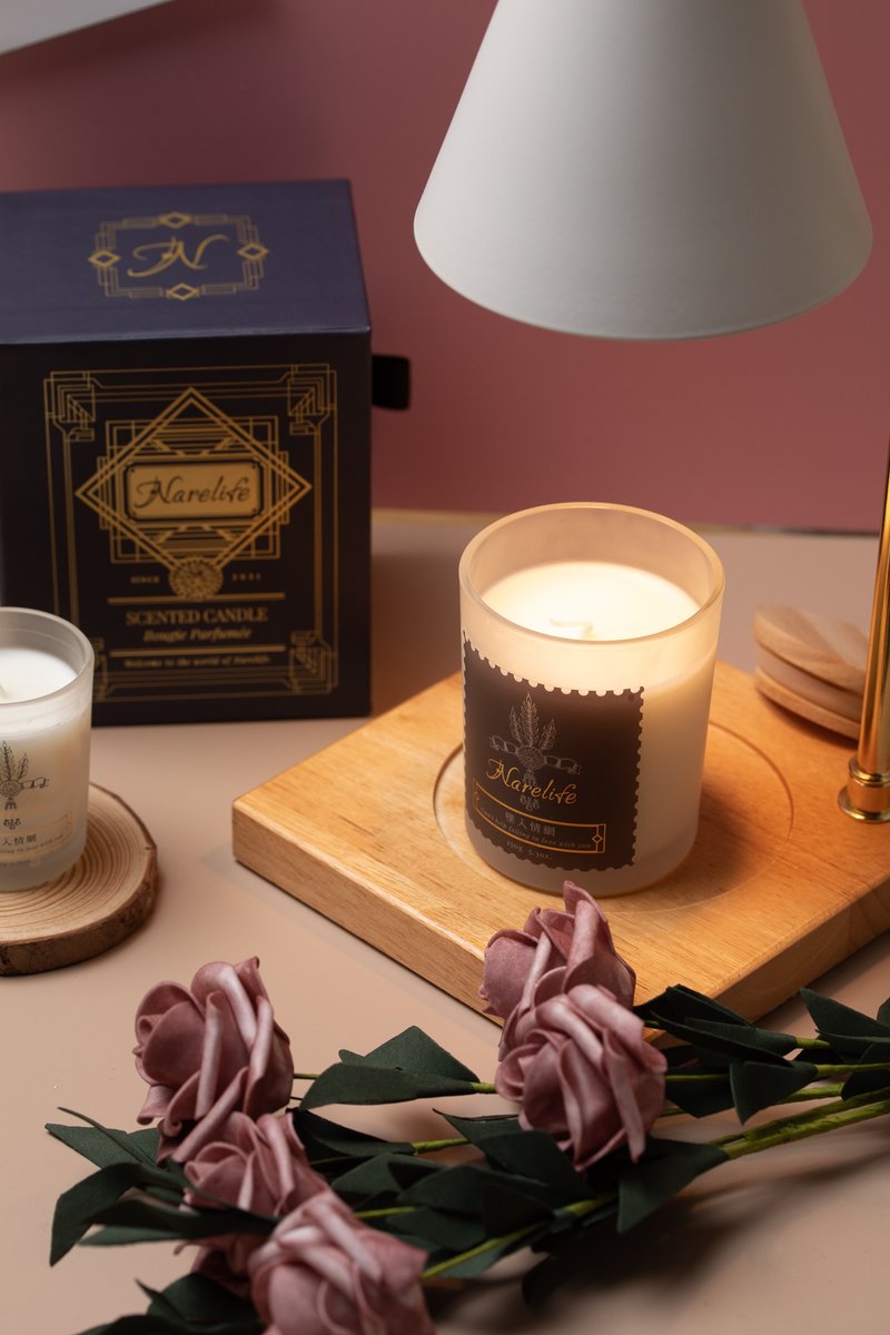 温感香氛蜡烛系列 | 坠入情网 150g/50g - 蜡烛/烛台 - 蜡 