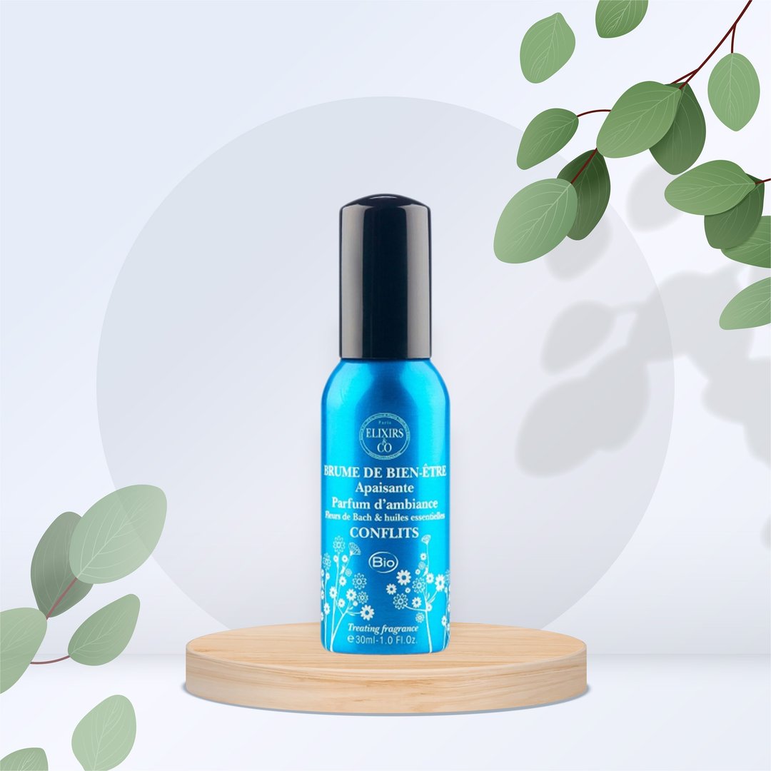 【法国有机巴赫花精】缓解冲突喷雾花精 30ml - 其他 - 精油 白色