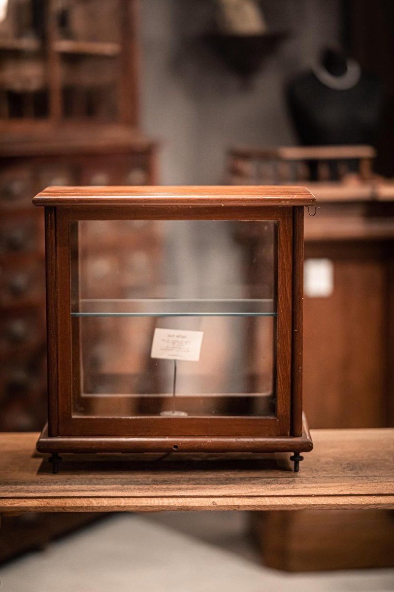 20 世纪 40 年代复古工程师的木制工具箱 - 其他家具 - 木头 