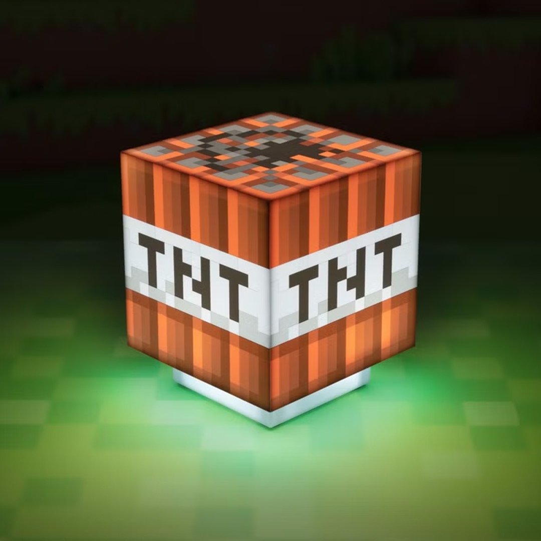 Minecraft麦块 TNT发声3D 炸药音效 Figure 灯 - 灯具/灯饰 - 塑料 