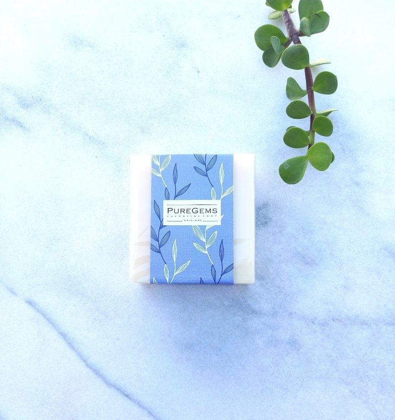 PUREGEMS 蜂胶。橄榄。冷杉 薰衣草 雪松 甜橙。手工皂 - 肥皂/手工皂 - 其他材质 白色