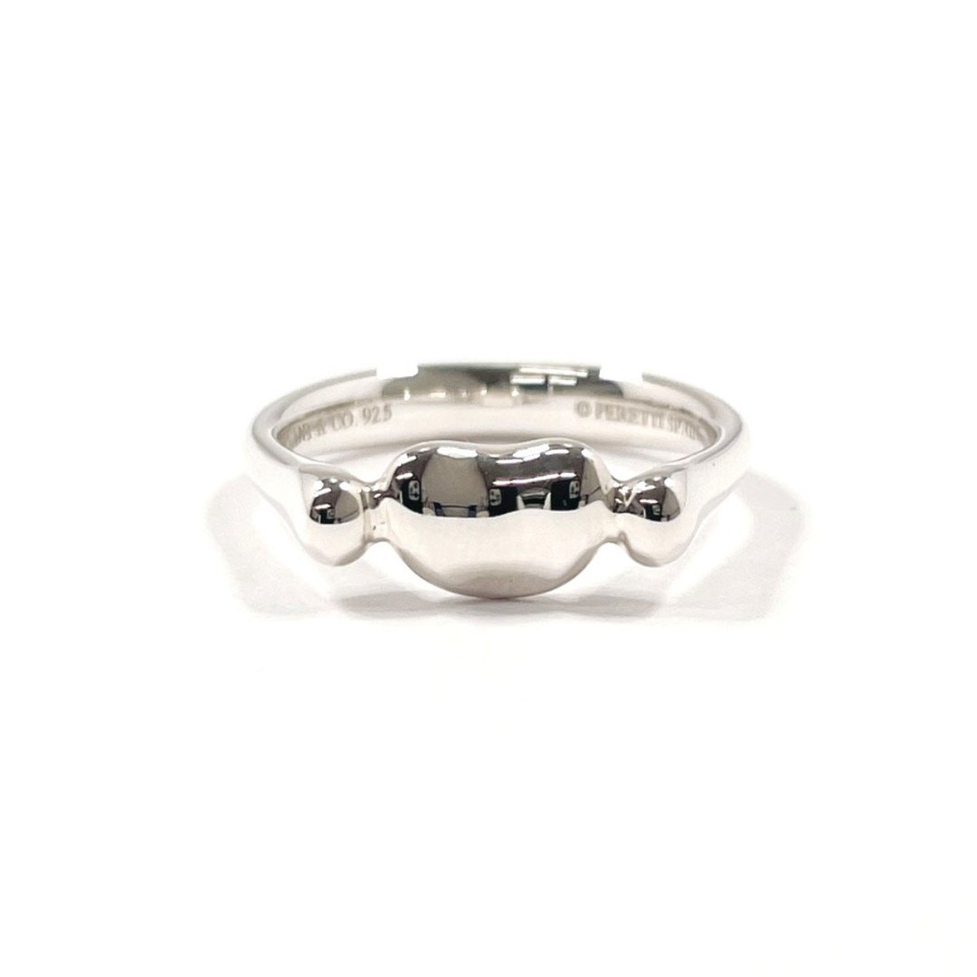 【日本直送 二手美品】10号 蒂芙尼 TIFFANY&Co. 豆豆系列 艾尔莎·佩佩瑞蒂 戒指 925银 珠宝 - 戒指 - 纯银 银色