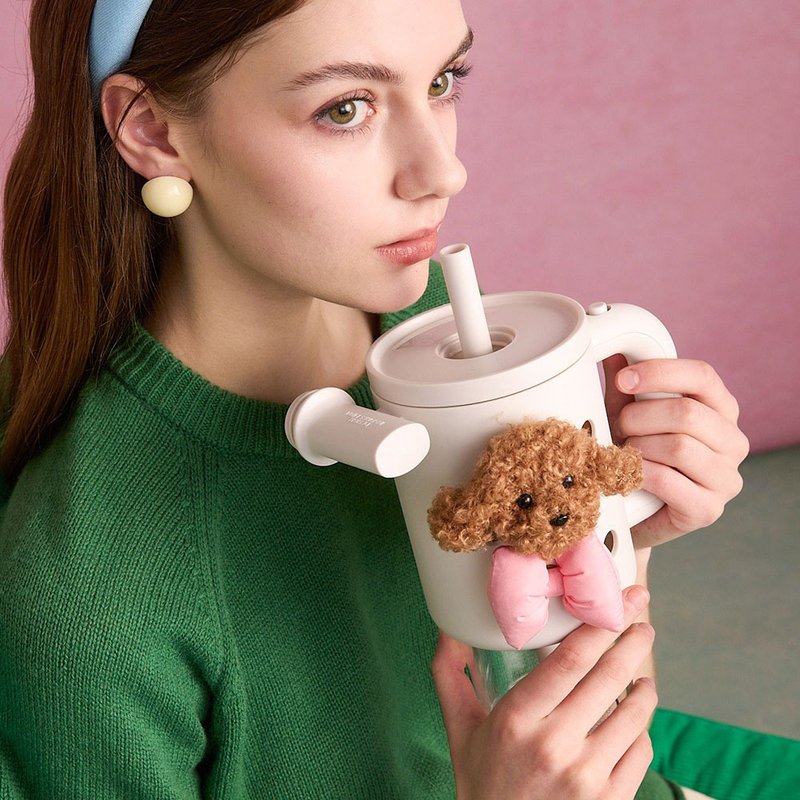 【HOLOHOLO】DONG DONG 洞洞扣吸管杯 / 保温杯 ( 800ml / 5色 ) - 水瓶/水壶 - 塑料 多色