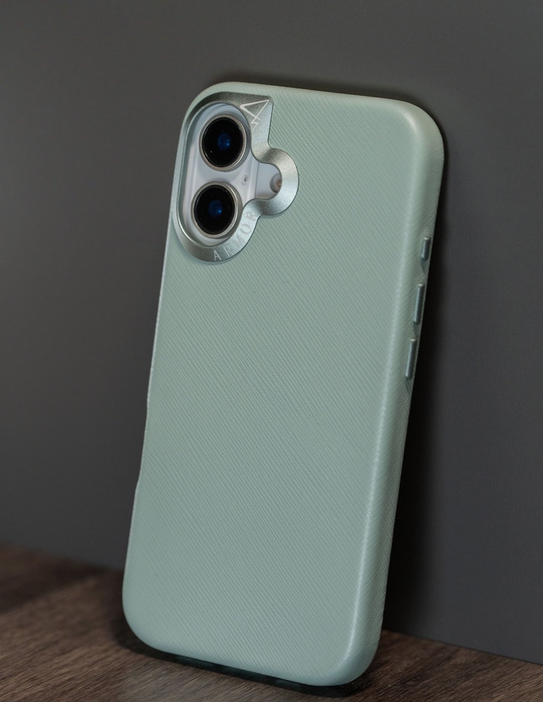 ARMOR iPhone 16系列全真皮磁吸电话保护壳_天星綠 - 手机壳/手机套 - 真皮 