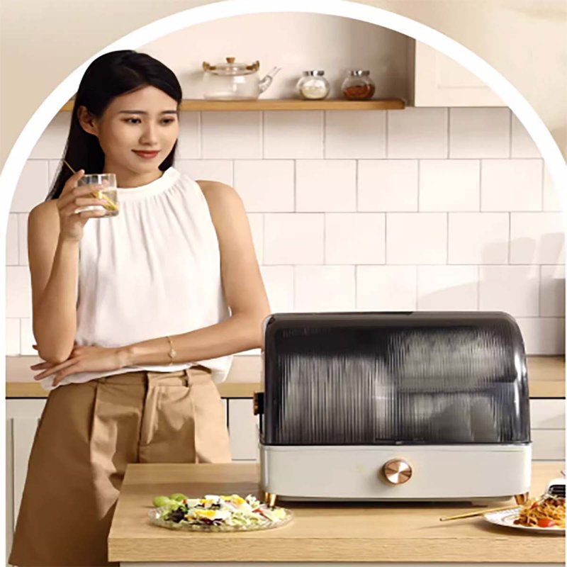 【免运】小型厨房碗筷台式奶瓶消毒餐具消毒烘干消毒柜 一觅 - 厨房用具 - 其他材质 多色