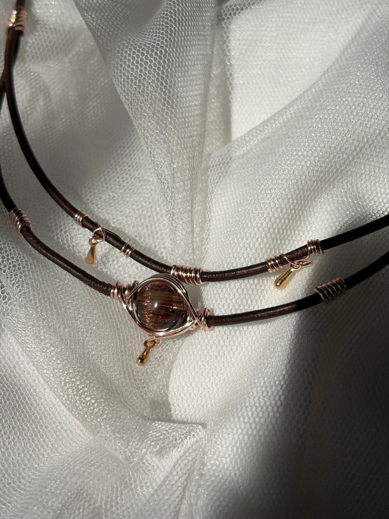 珍饰 － 高品铜发颈链 l 星球系列 － 木星 - 项链 - 水晶 