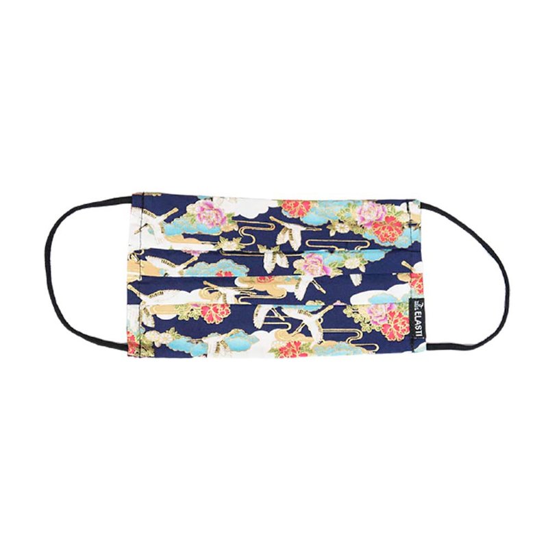 【ELASTI】日式和风布口罩-闲云野鹤 - 口罩 - 棉．麻 多色