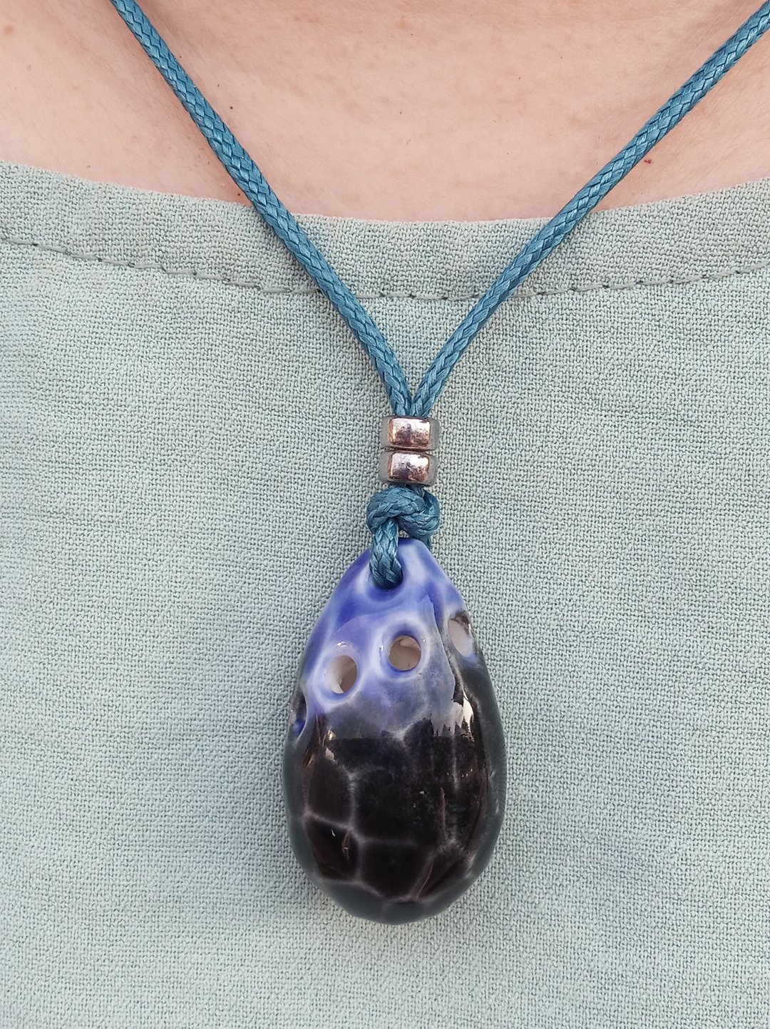 艺术作品精油项錬 (EO Necklace) - 项链 - 陶 
