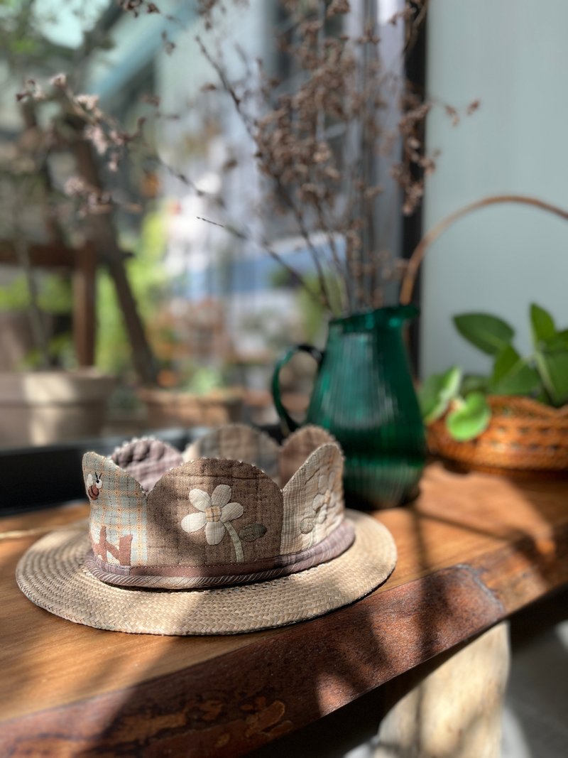 小花园多功能收纳盒 - 收纳用品 - 棉．麻 卡其色