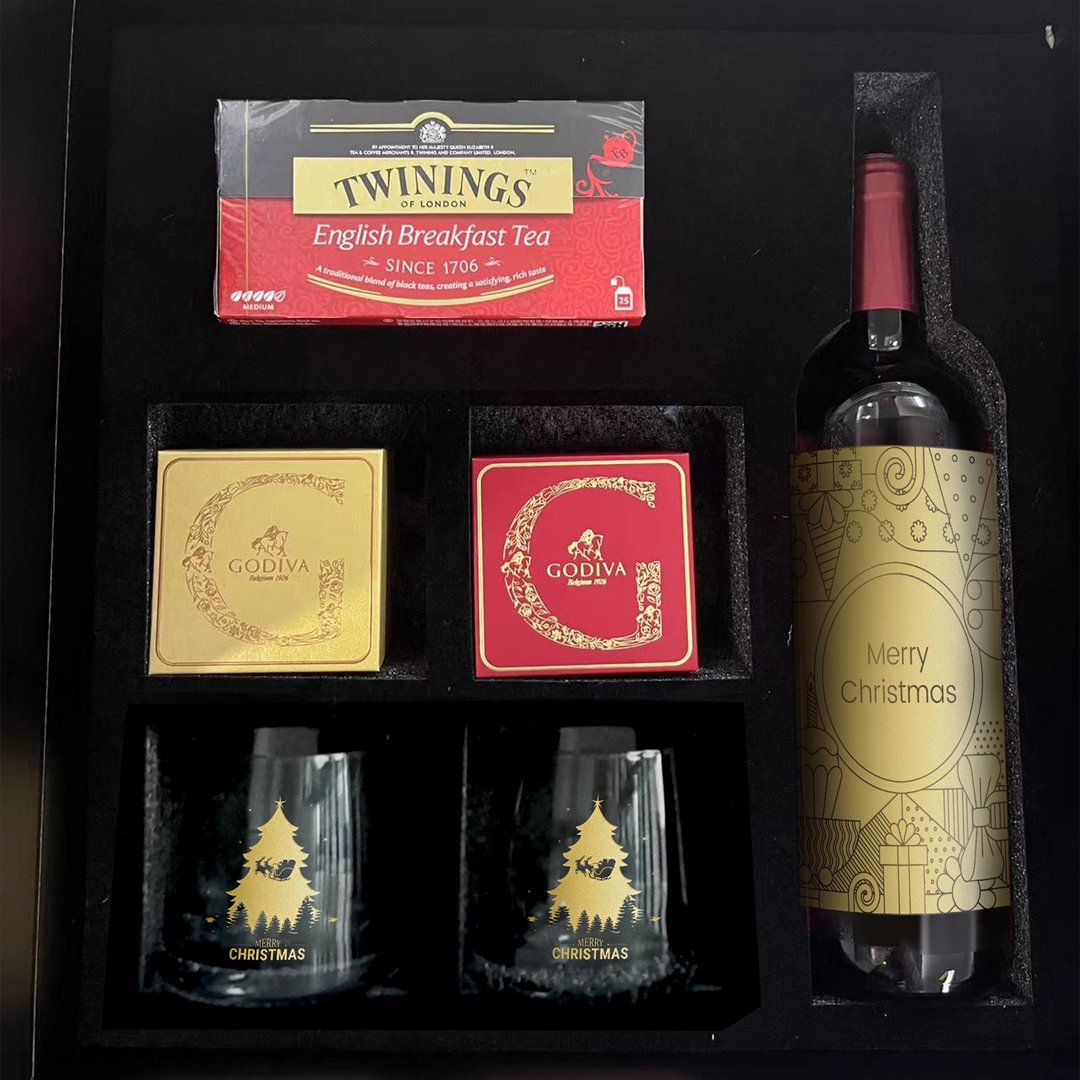 圣诞礼盒|圣诞礼物套装 红酒礼物 送客户送上司送朋友 感谢礼物 - 酒类 - 玻璃 