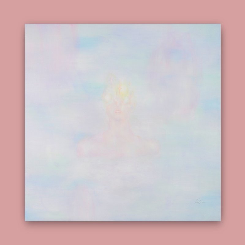 在这用灵魂呼吸着 / 100 x 100 厘米 / 压克力彩 画作 / 2015年绘 - 海报/装饰画/版画 - 颜料 多色