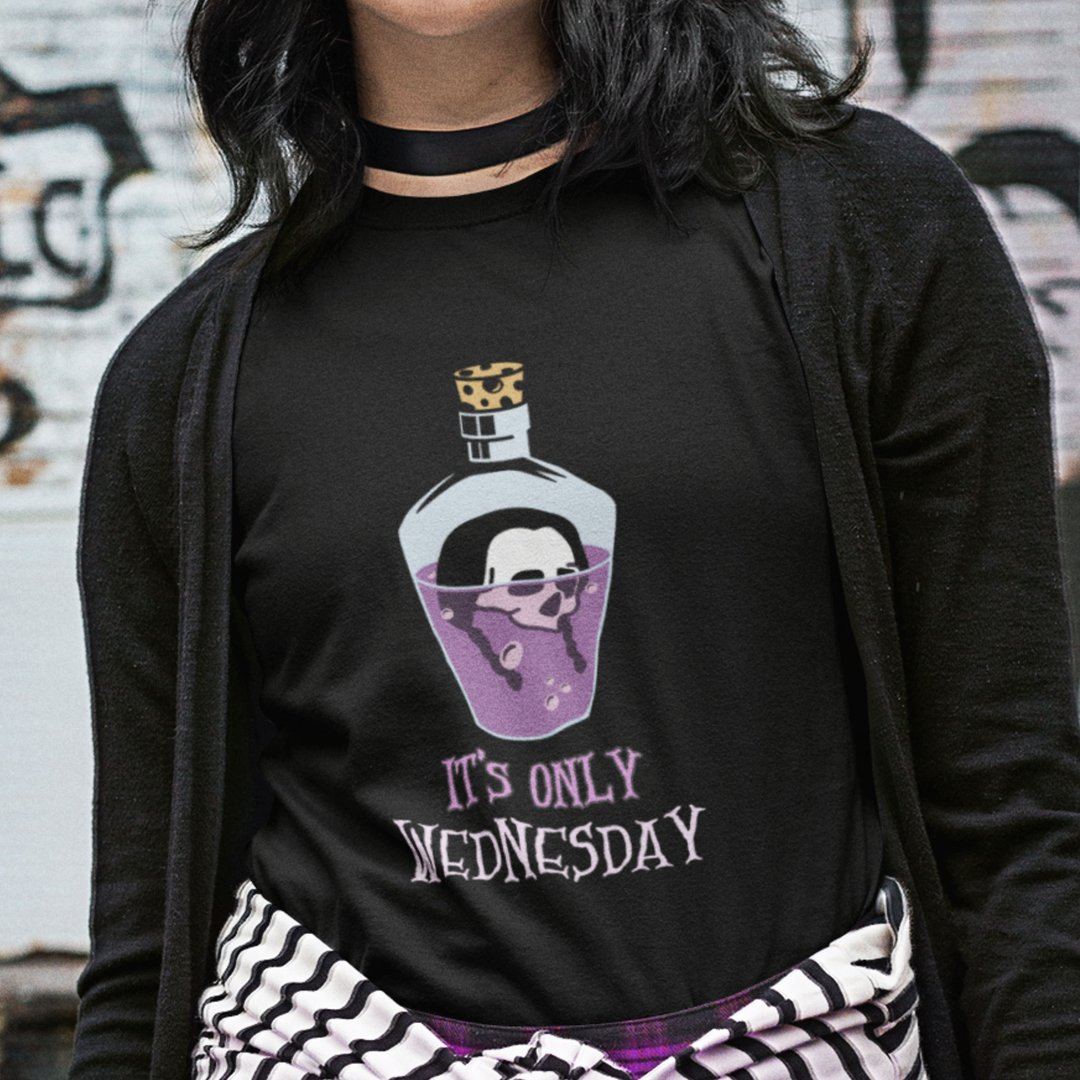 星期三·爱迪生风格 T-Shirt - 男装衬衫 - 棉．麻 多色