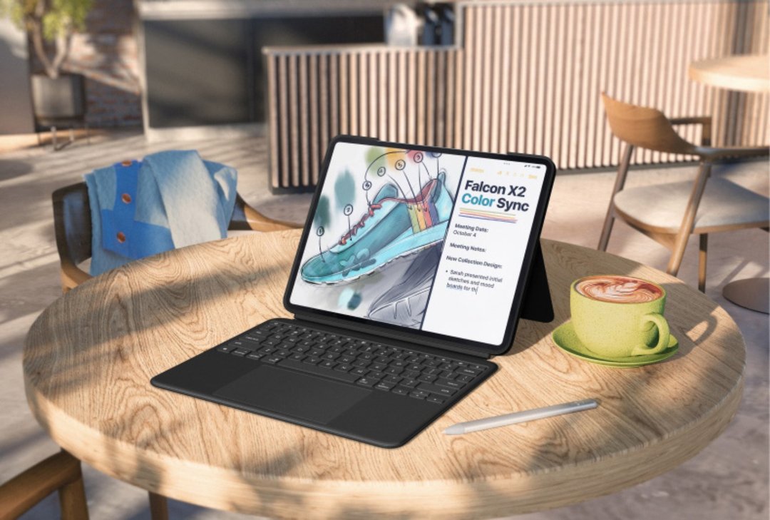 罗技Combo Touch 键盘保护套- iPad Pro 11寸5代 M4 - 平板/电脑保护壳 - 塑料 