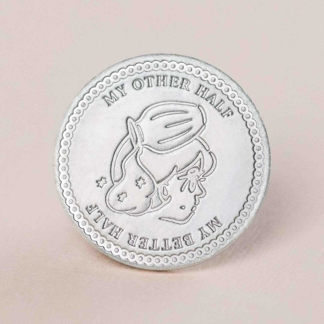 Playback X Peep Zodiac Coin 星座锡币 - 情人节限量版 - 其他 - 其他金属 银色