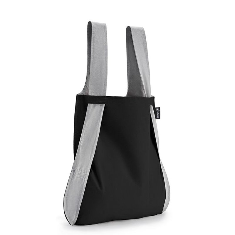 德国 Notabag 三用后背包/购物袋/手提袋/肩背袋  - 风暴 - 后背包/双肩包 - 棉．麻 黑色