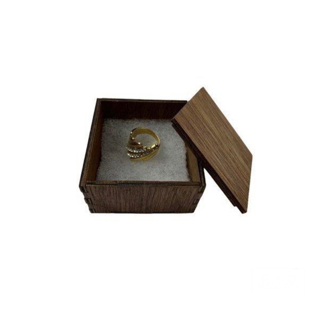 Wooden jigsaw BOX SS accessories - 收纳用品 - 木头 咖啡色