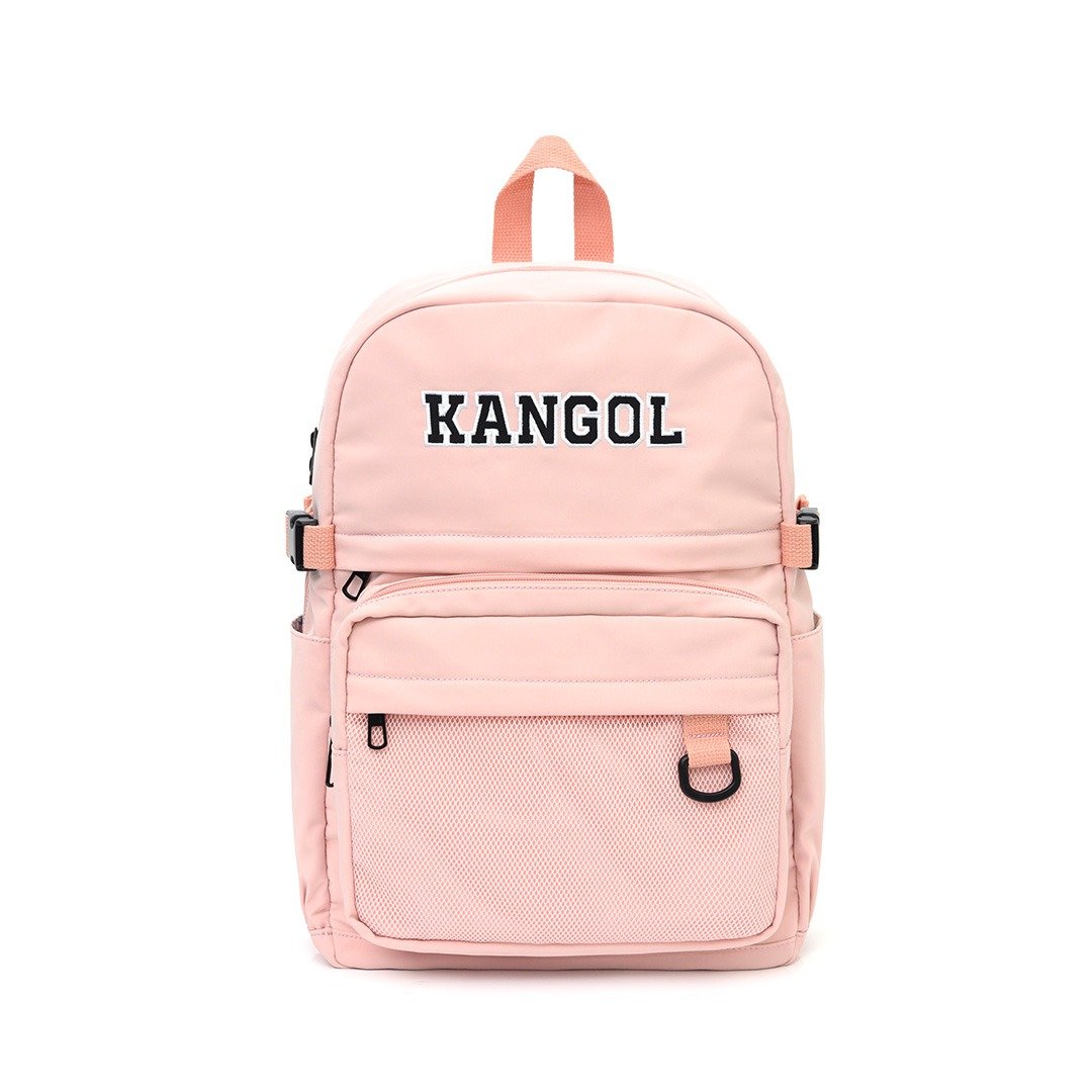 KANGOL袋鼠字母Logo后背包-粉 - 后背包/双肩包 - 聚酯纤维 