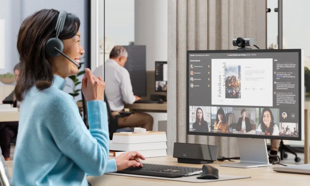 罗技 MX BRIO 4K Ultra HD 网络摄影机 - 相机 - 塑料 