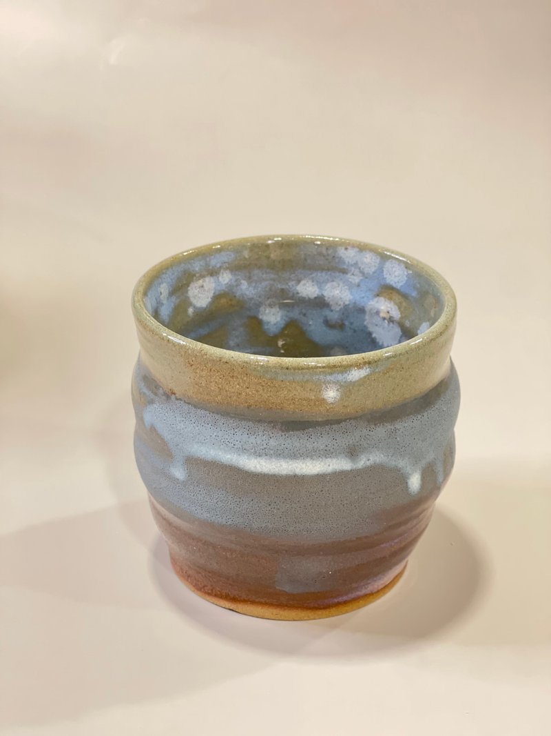 水滴系 俏皮多层肉 握杯 - 其他杯子 - 陶 多色
