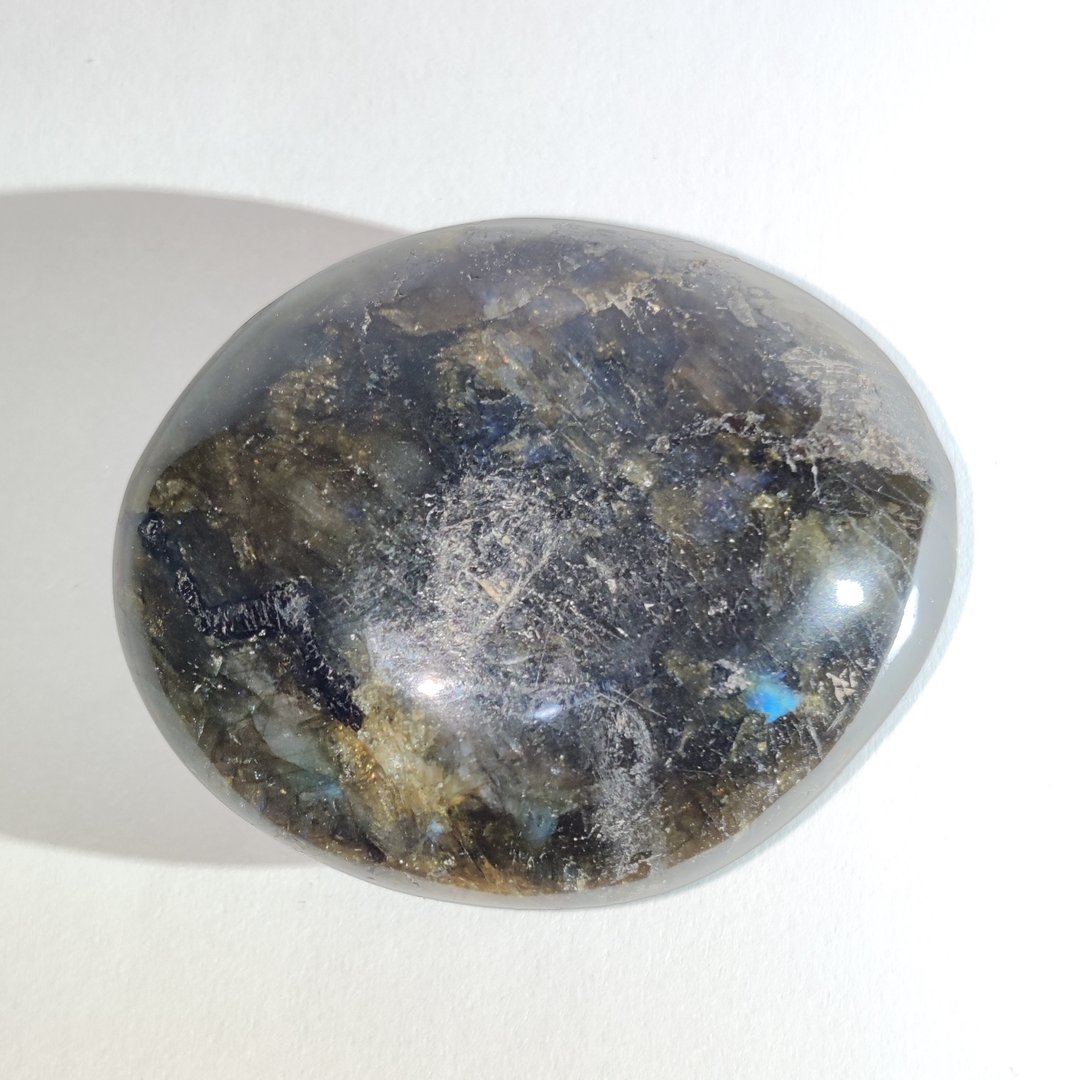 拉长石 月光石 彩光 已打孔 随形 摆件 原石 晶簇 天然水晶 水晶 - 摆饰 - 水晶 