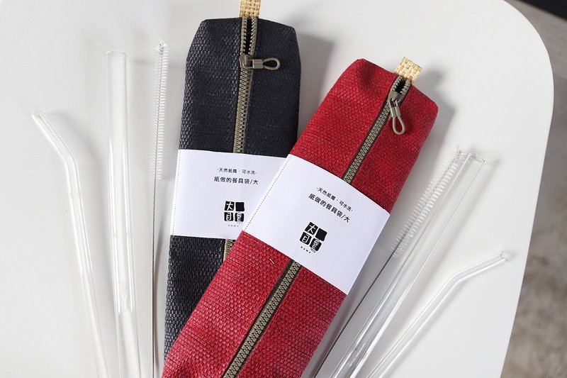 【圣诞礼盒】粗吸管+细吸管+吸管刷+专用餐具带 - 其他 - 纸 卡其色