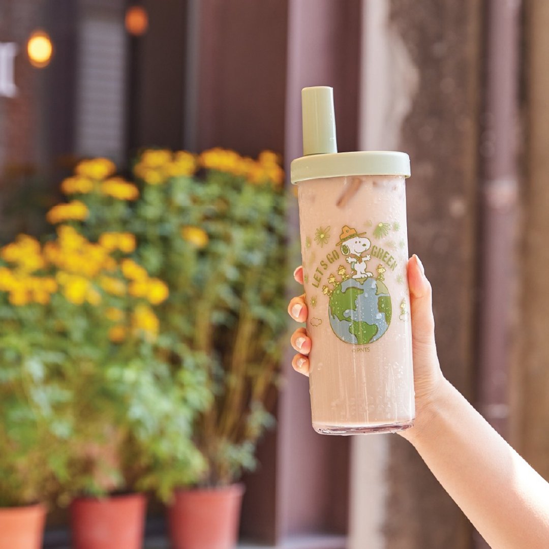 Elephant Cuppa 大象杯2代史努比联名－地球款 - 水瓶/水壶 - 塑料 红色
