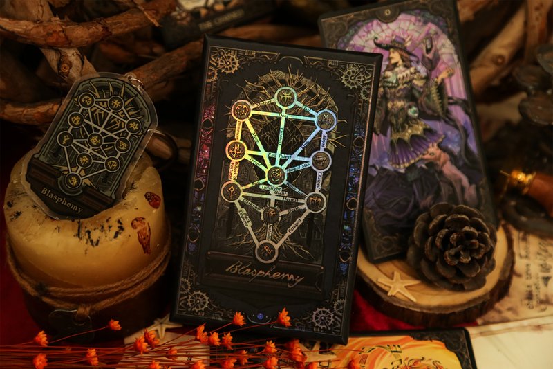 末日序章克苏鲁风格塔罗牌大阿卡纳原创插画收藏 - 桌游/玩具 - 纸 