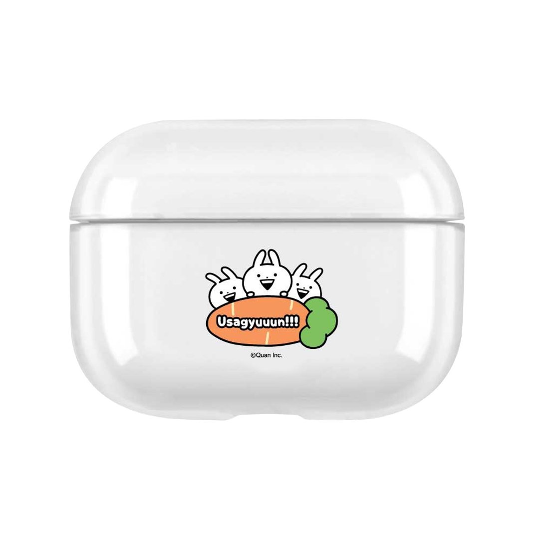 小突兔 USAGYUUUN AIRPOD PRO 保护套 - 耳机收纳 - 塑料 透明