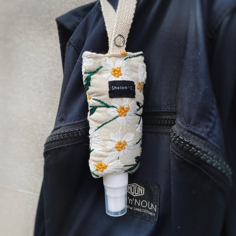 小雏菊系列 酒精喷雾罐收纳袋/酒精/酒精喷雾罐袋 - 其他 - 棉．麻 多色