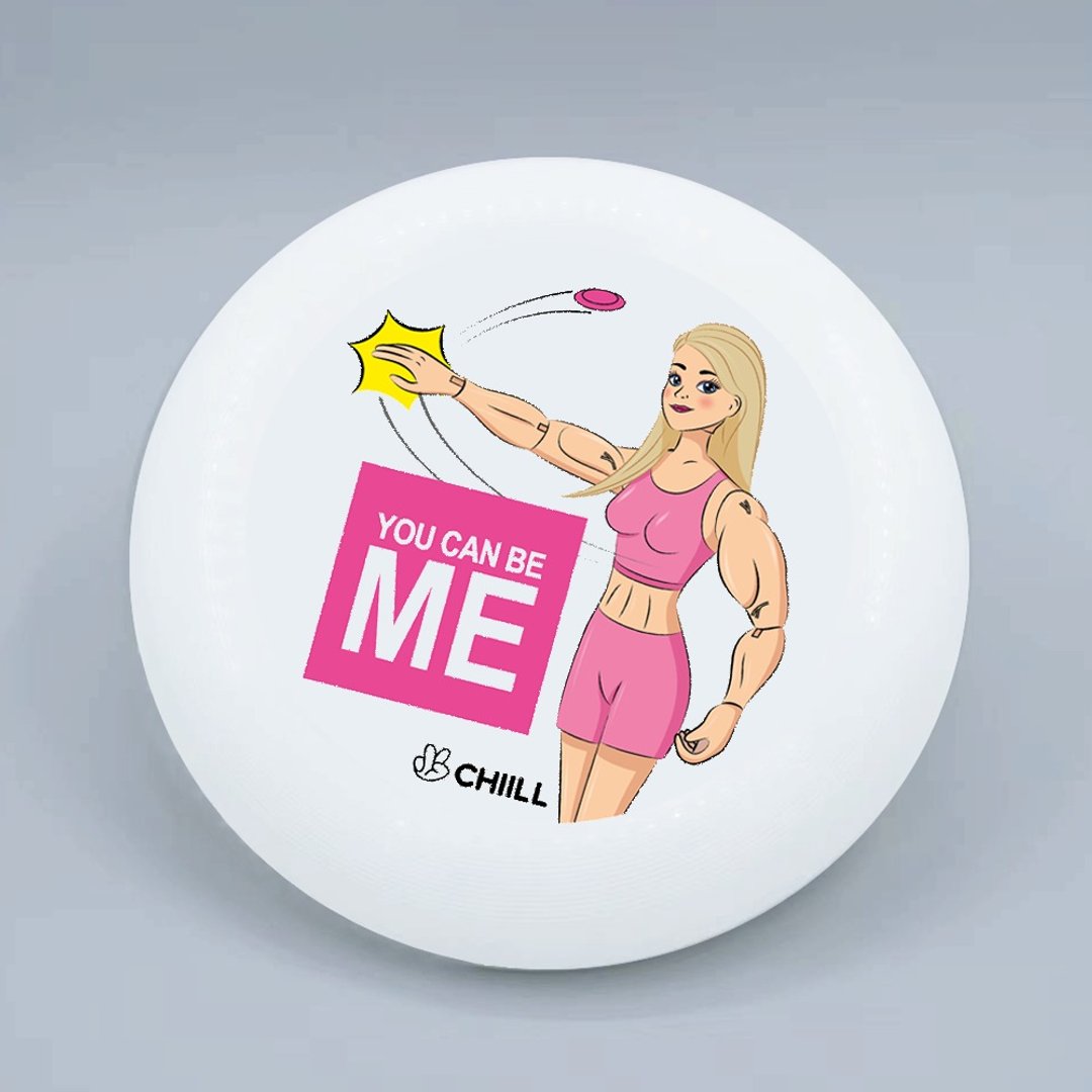 CHIILL You Can Be Me 飞碟飞盘 - 运动/健身用品 - 塑料 白色