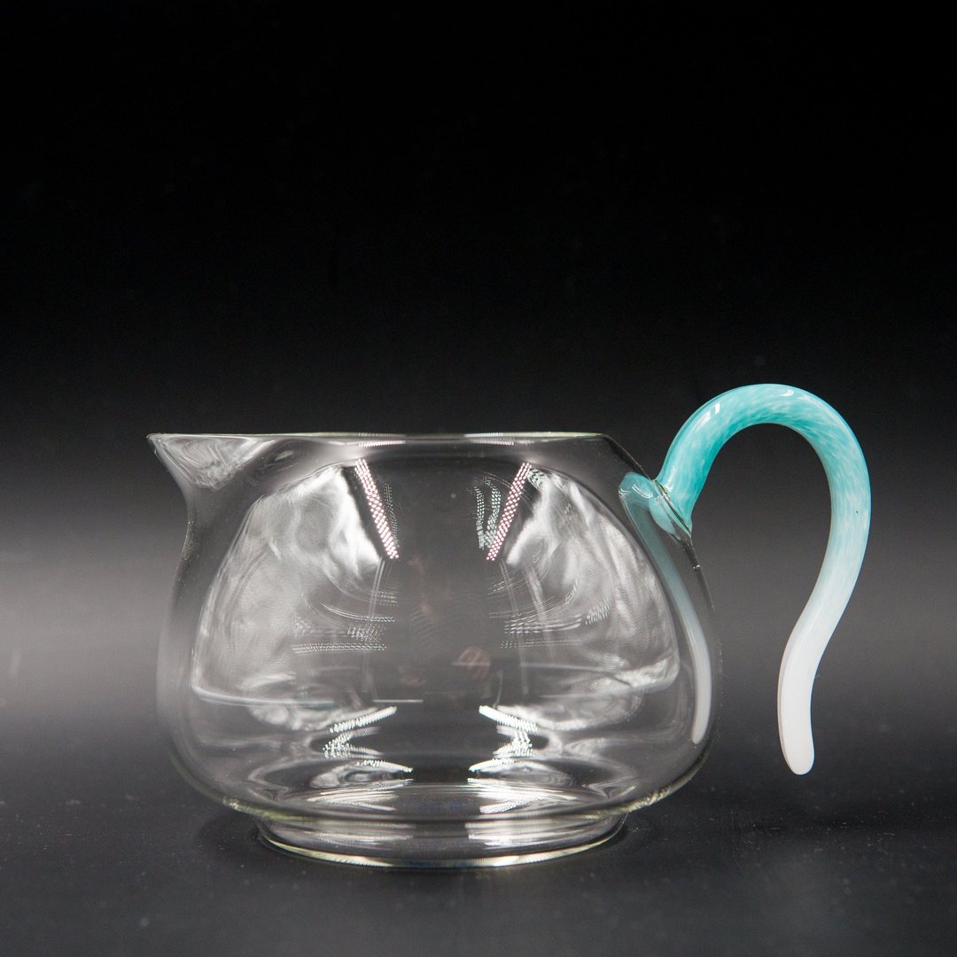 自慢堂 玻璃大自慢盅-玉清蓝 - 茶具/茶杯 - 玻璃 