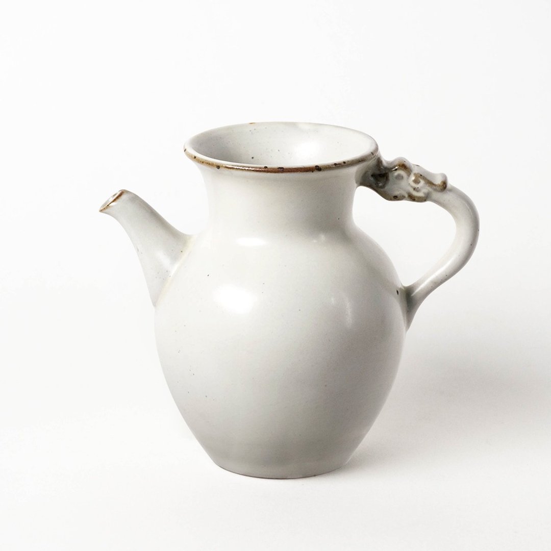 陶作坊│伫在游扬龙茶海(岫白) - 茶具/茶杯 - 其他材质 白色