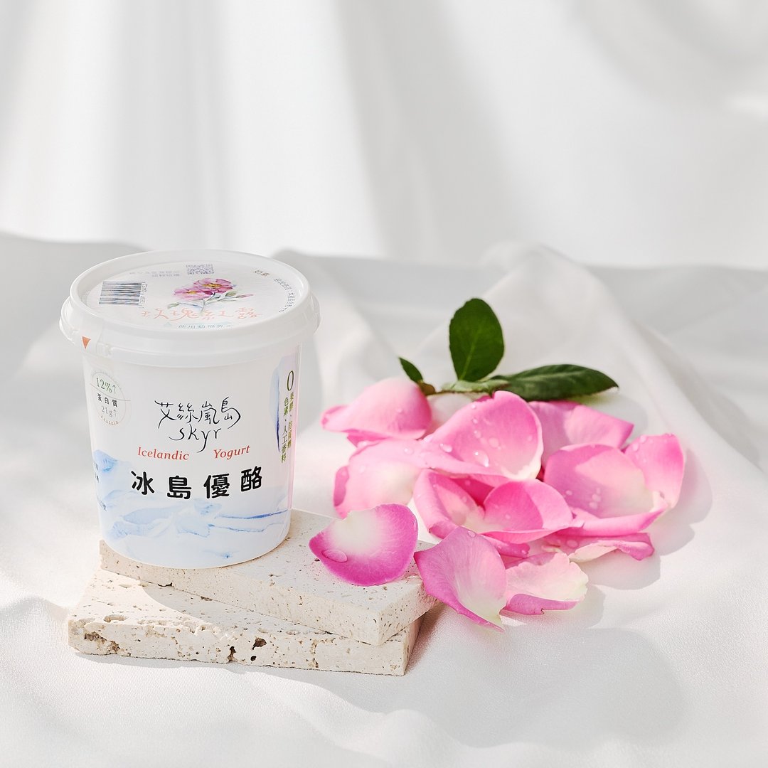 独享杯170g 玫瑰红露Skyr │ 奶素 - 酸奶/优酪乳 - 其他材质 