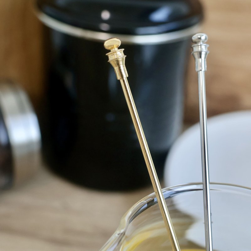 日本【SALUS 佐藤金属】Charming搅拌棒 - 餐刀/叉/匙组合 - 不锈钢 银色