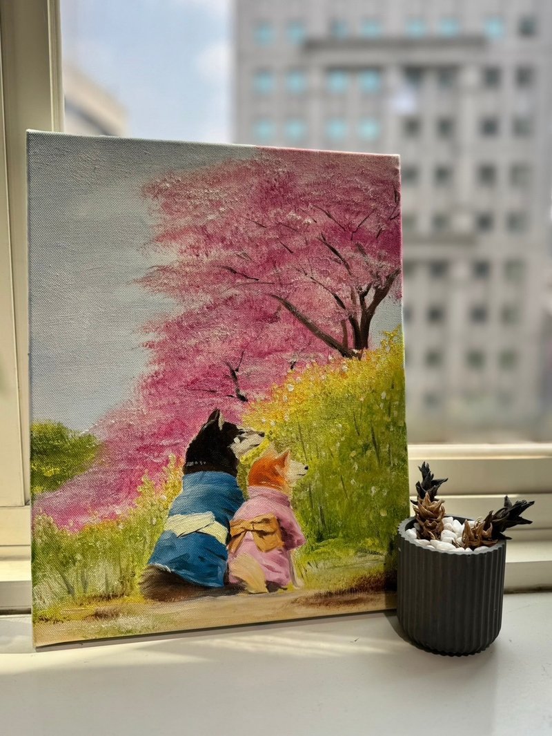 活动画-花七日  初学者可・周一到周日可预约【一人成团】 - 插画/绘画/写字 - 棉．麻 