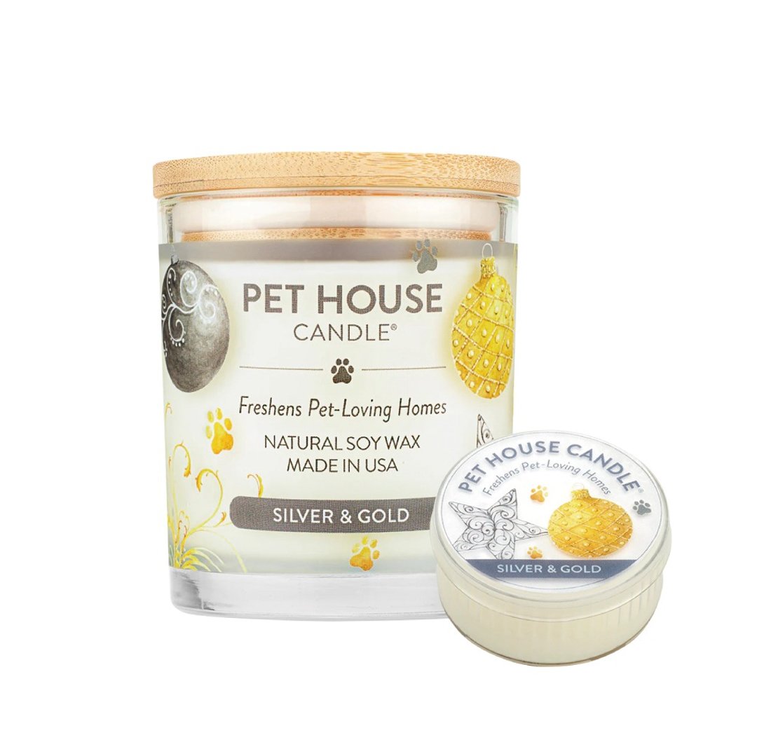 【美国PET HOUSE】室内除臭宠物香氛蜡烛-圣礼祝福 - 蜡烛/烛台 - 蜡 