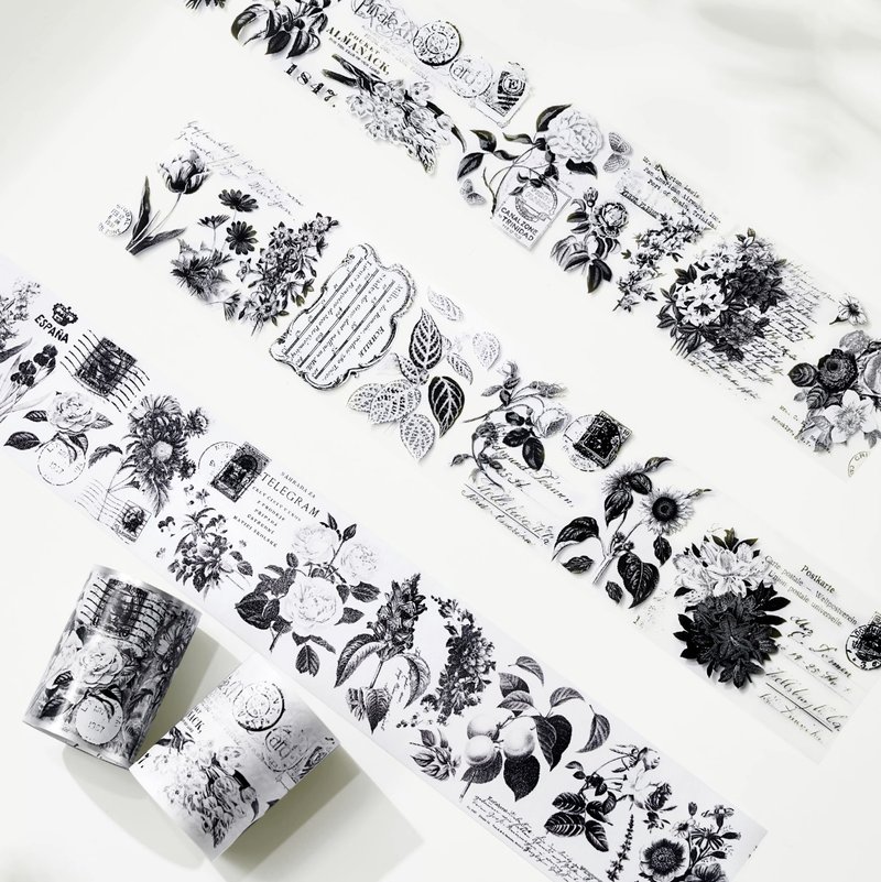 花谱印象 PET纸胶带 和纸胶带 5米卷 - 纸胶带 - 纸 多色