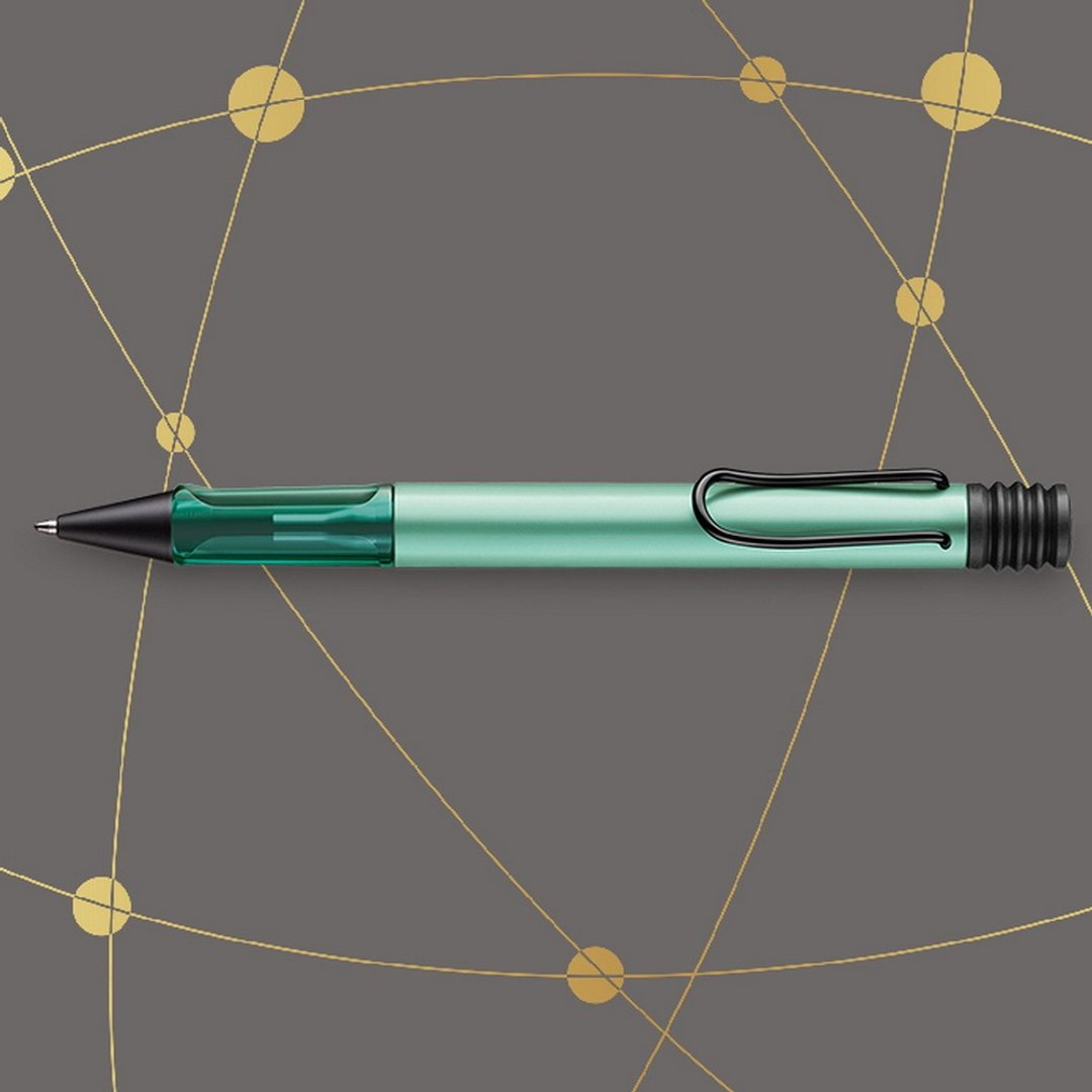 【雷雕刻字】LAMY 原子笔 限量 /AL star 2025 -薄荷绿 - 圆珠笔/中性笔 - 铝合金 绿色