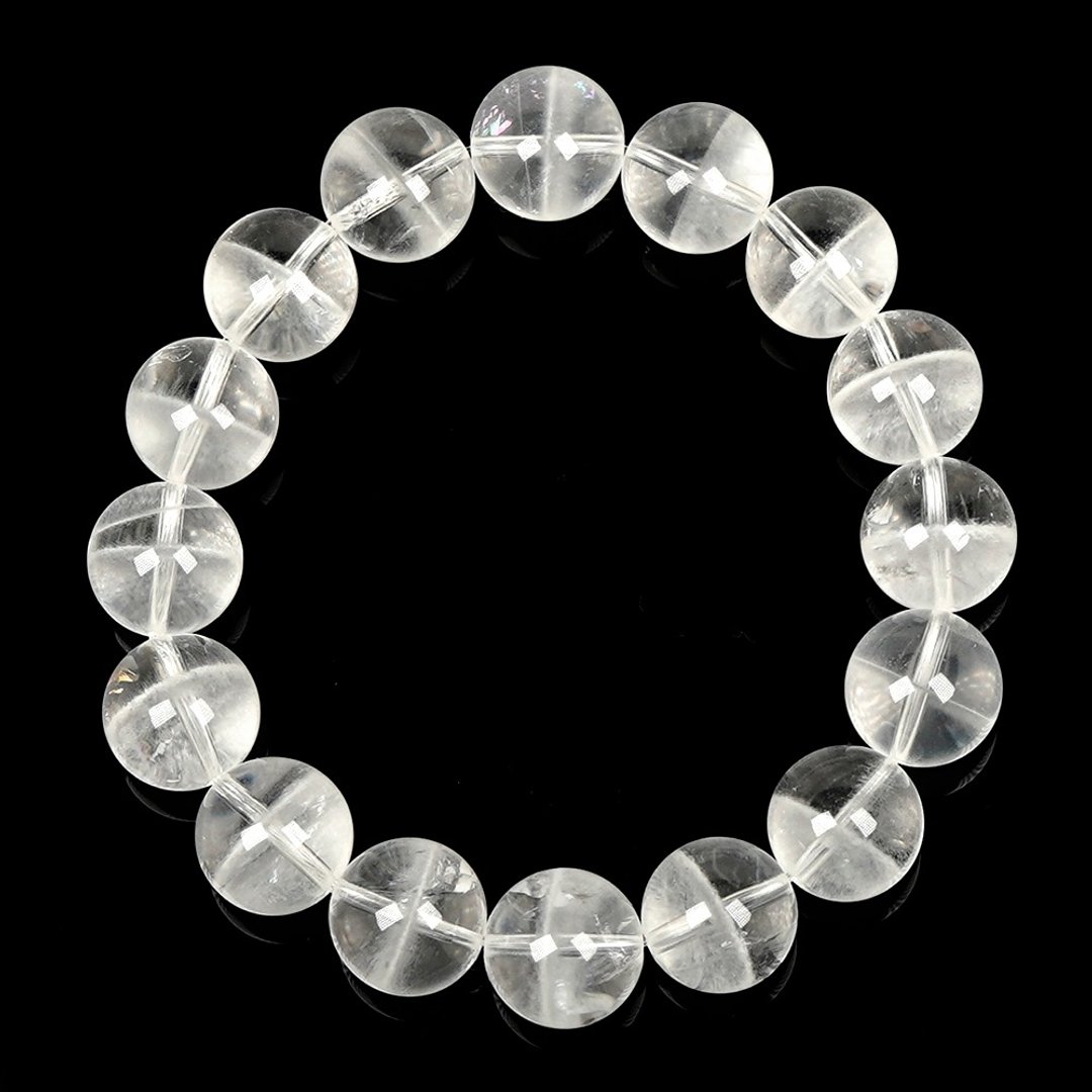 【正佳珠宝】白幽灵 异象聚宝盆幽灵 12mm 白幽灵手珠 - 手链/手环 - 半宝石 多色