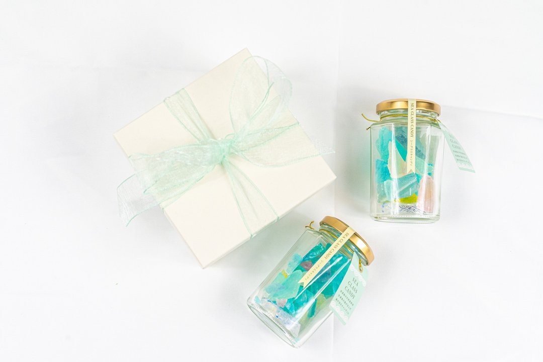 SEA GLASS CANDY sea glass candy gift box set of 2 - 其他 - 玻璃 多色