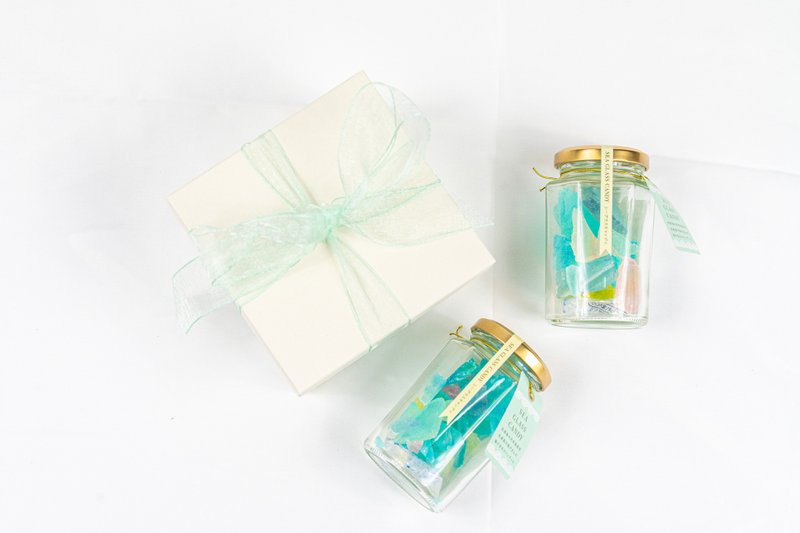 SEA GLASS CANDY シーグラスキャンディ ギフトボックス2本セット - 其他 - 玻璃 多色