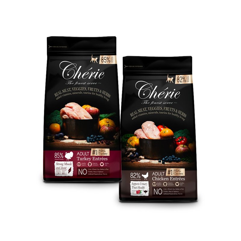 猫主食 | 法丽 | 真肉配方全营养猫粮*2 | 短效期买一送一 | 400g - 猫罐头/鲜食 - 其他材质 