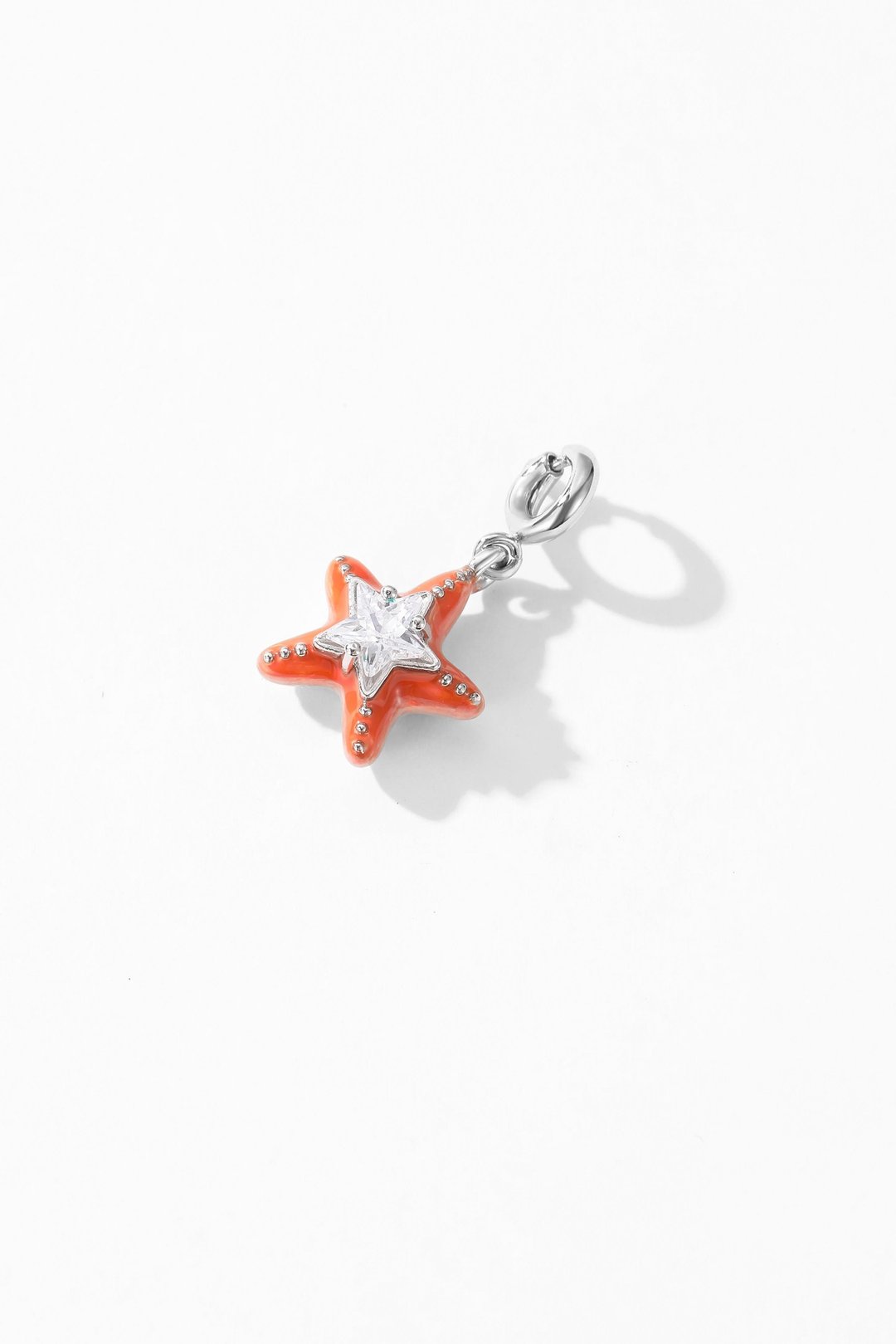 海星锆石吊饰钛钢手链~Starfish Bracelet - 手链/手环 - 珐琅 