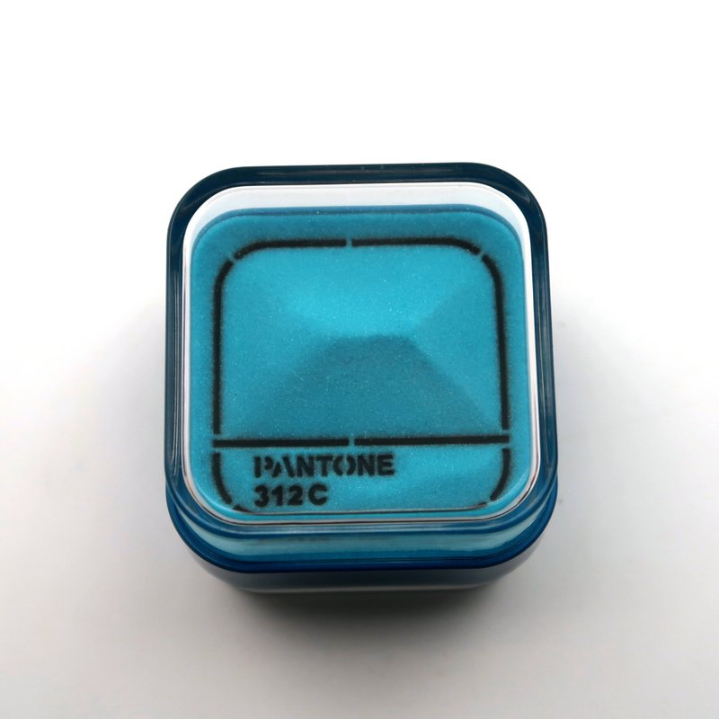 【圣诞节快速出货】PANTONE312蓝绿色/双面沙漏 - 摆饰 - 压克力 绿色
