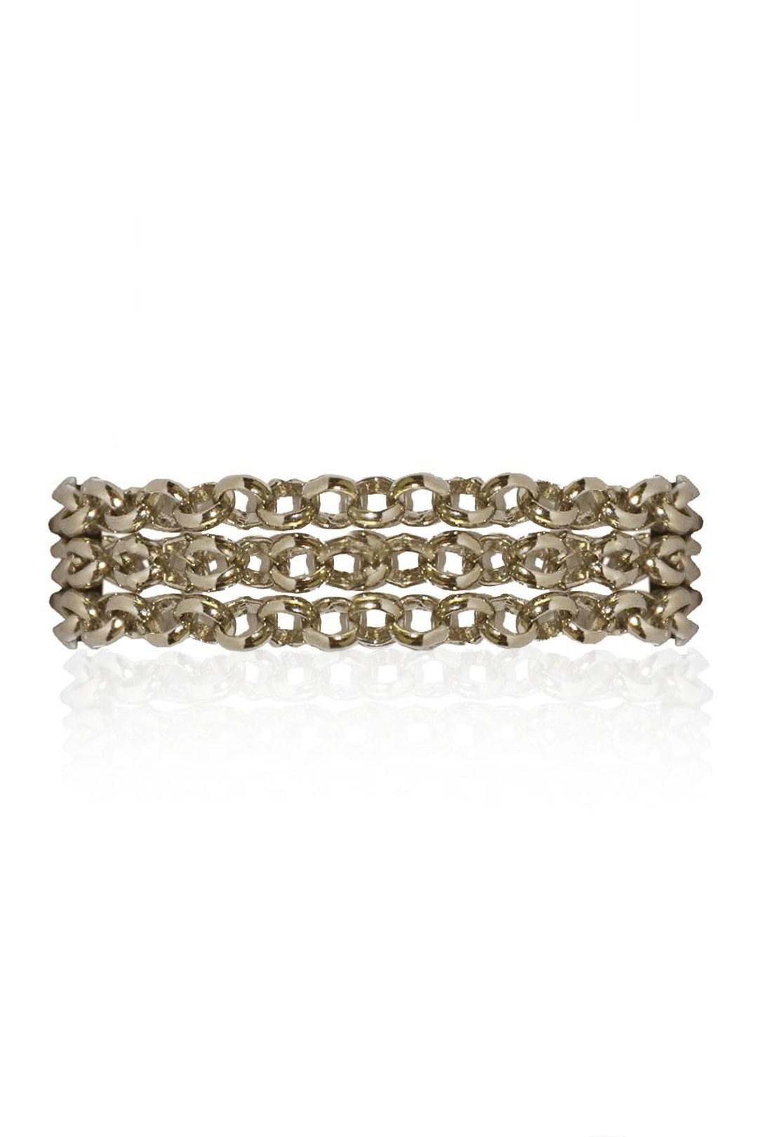 Celio Gold-Plated Chained Bracelet - 手链/手环 - 其他金属 金色