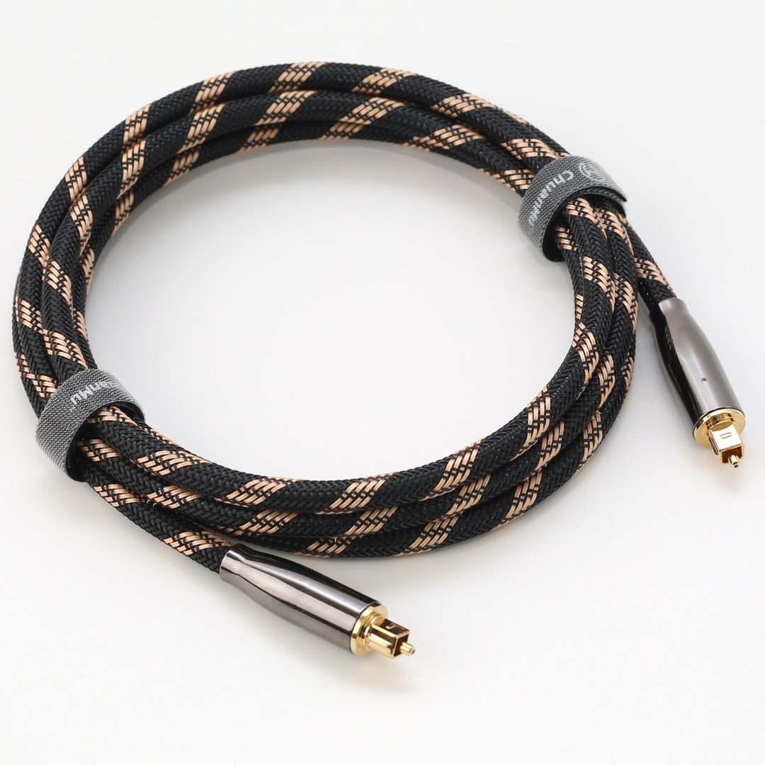 川木W169 专业HIFI光纤音频线发烧数位spdif方头对方口 toslink - 数码小物 - 其他材质 