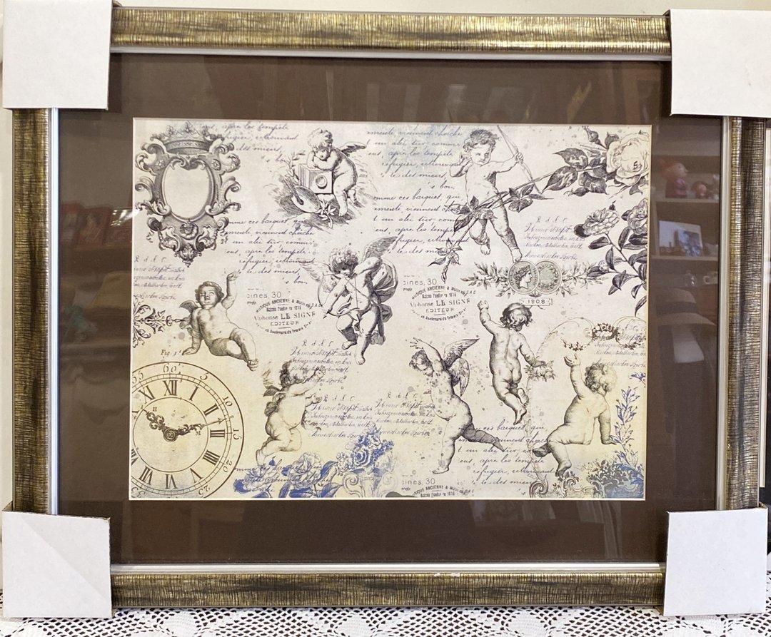 【好日恋物】德国教堂小天使艺术设计壁挂画框装饰画壁画 - 摆饰 - 木头 白色