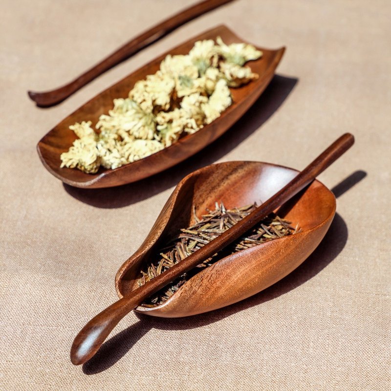 原木茶则 - 茶具/茶杯 - 木头 