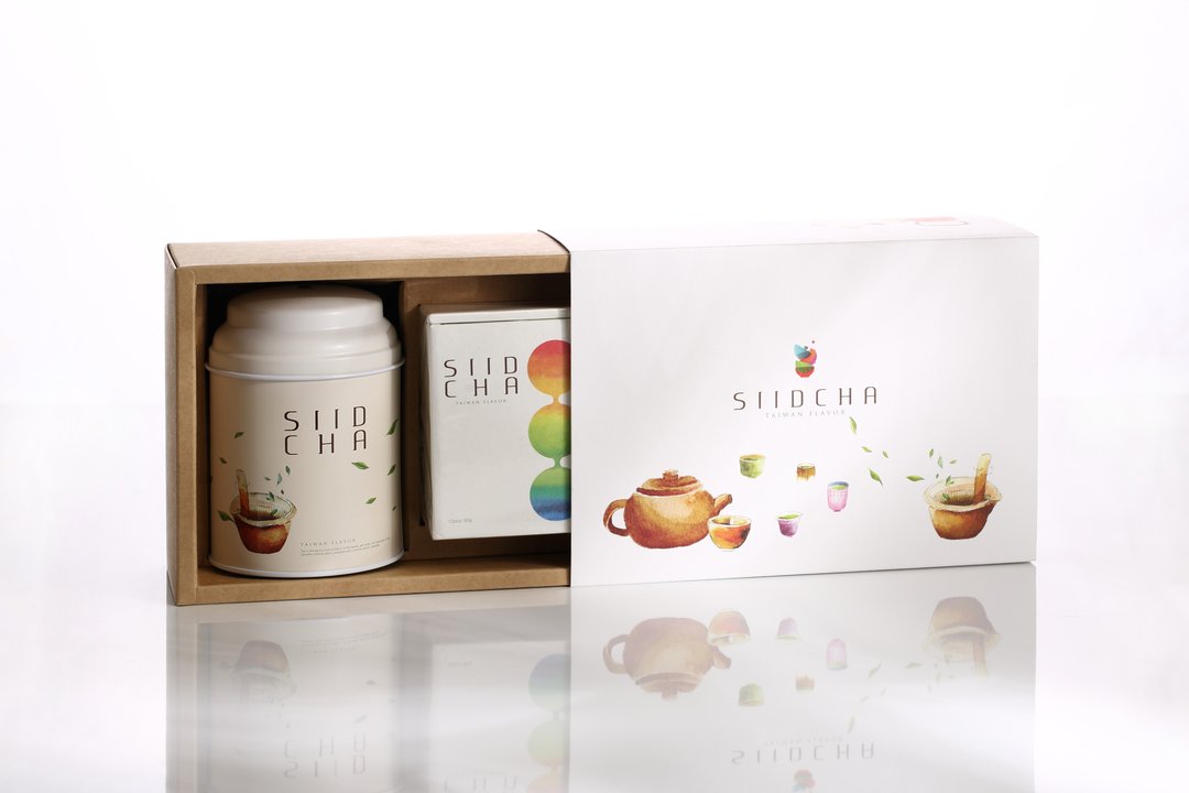 【 2024年节礼盒推荐 】食茶礼盒 日式玄米煎茶x水蜜桃窨香乌龙茶 - 茶 - 其他材质 多色
